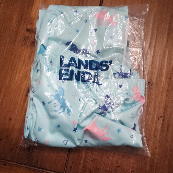 Lands End - Girls Thermal Base Layer Pajamas Shirt & Pants Size Large NWT - Picture 7 of 8